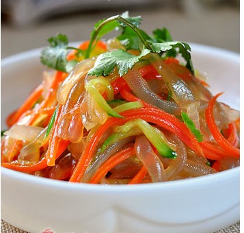 葱油蜇丝(图1)