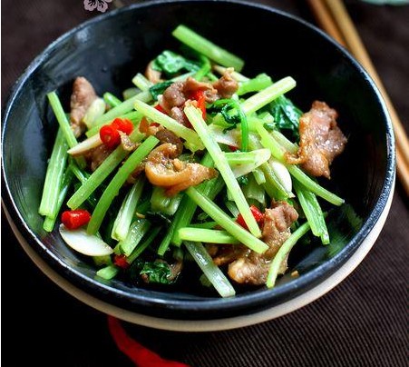 芹香小炒肉(图1)