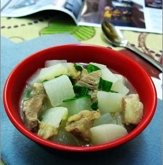 羊肉萝卜汤(图1)