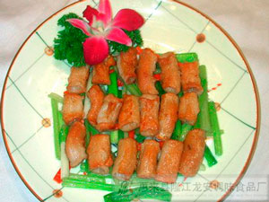 香葱炒豌豆(图1)