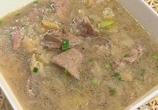 [沙茶]冬菜鸭肝汤，让您喝出健康