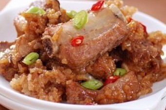 香气逼人的荷香排骨饭，你是否会做?
