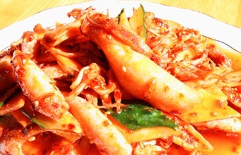 [潮汕调味料]韩国美食之墨鱼仔包饭制作