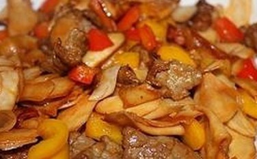 [调味料批发]杏鲍菇烧牛肉，味道十里飘香